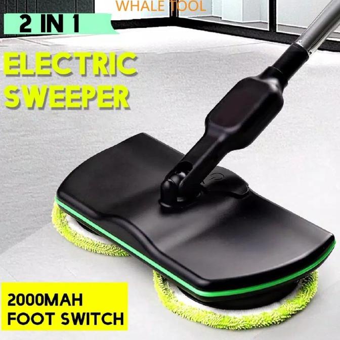 Alat Pembersih Lantai Elektrik Rechargeable Supermaid Electric Mop