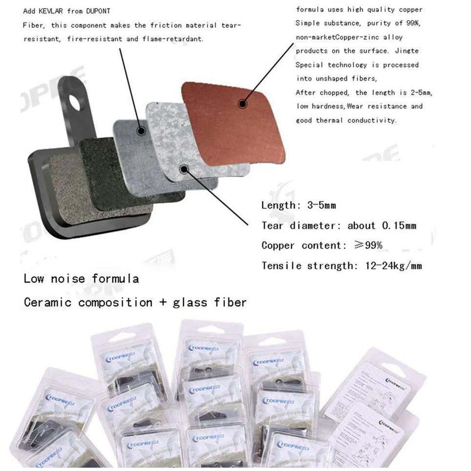Kampas Rem Brake Pad Sepeda Cakram Mtb Lipat Gunung Shimano B01s Hidrolik Alvio Acera Altus XTR Deor