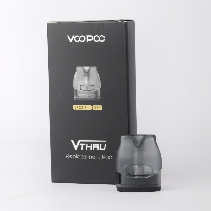 Cartridge Vthru Pro 0.7 1.2 OHM Authentic Pod Replacement vthru pod vmate