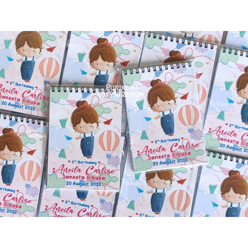 

Custom Buku notes 10x15 isi 50lembar