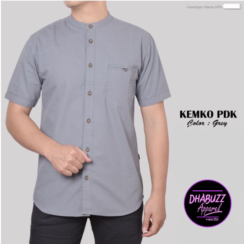 BAJU KEMEJA KOKO KEMKO PRIA LENGAN PENDEK FULL KANCING KERAH SANGHAI ORIGINAL AGERA TERBARU