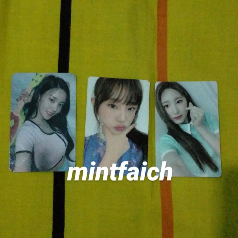 PC PHOTOCARD EUNBI YENA CHAEYEON ONEIRIC DIARY HEART*IZ VIOLETA