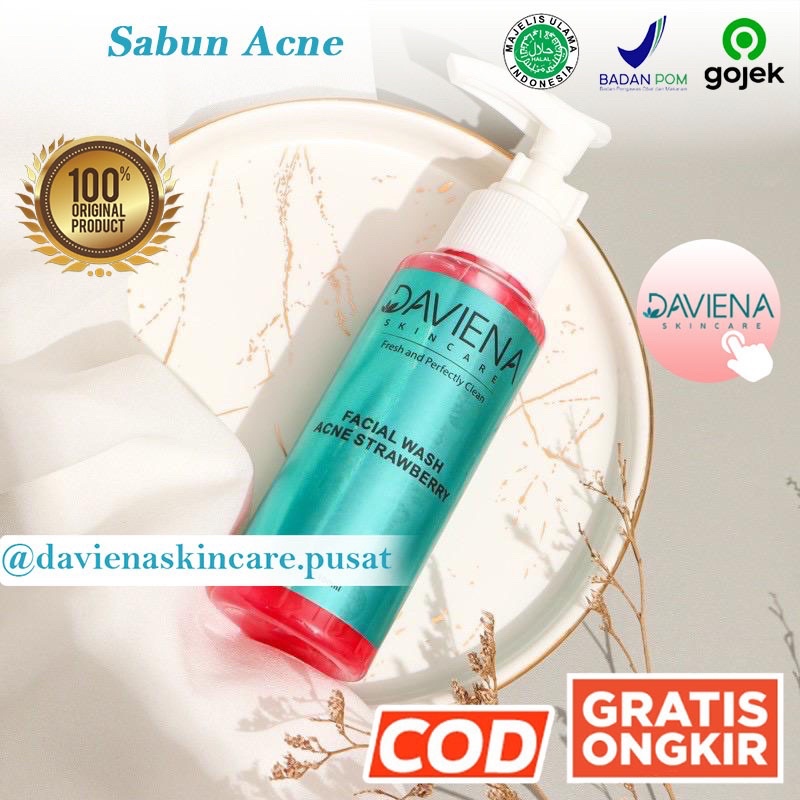 (Official) DAVIENA SKINCARE ACNE SERIES | DAVIENASKINCAREPUSAT-fw/sabun acne