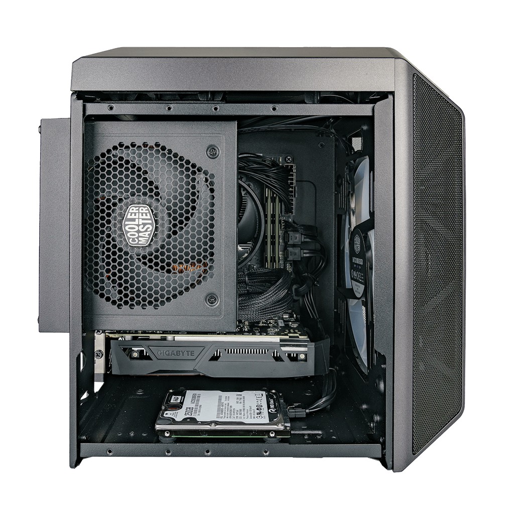 Cooler Master MasterCase H100 + 1 Fan RGB Mini ITX Case