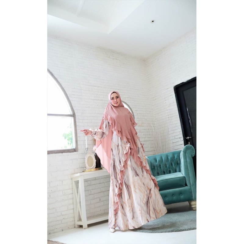 Gamis Alsava 3 Syari Original By Glamz