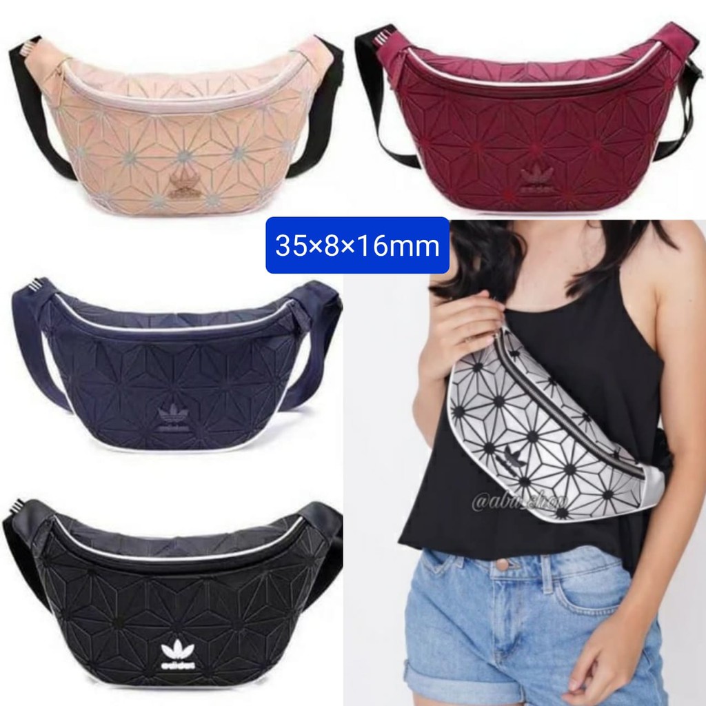 TAS SELEMPANG WANITA TAS ADIDAS 3D MESH 5 WARNA GRADE SUPER