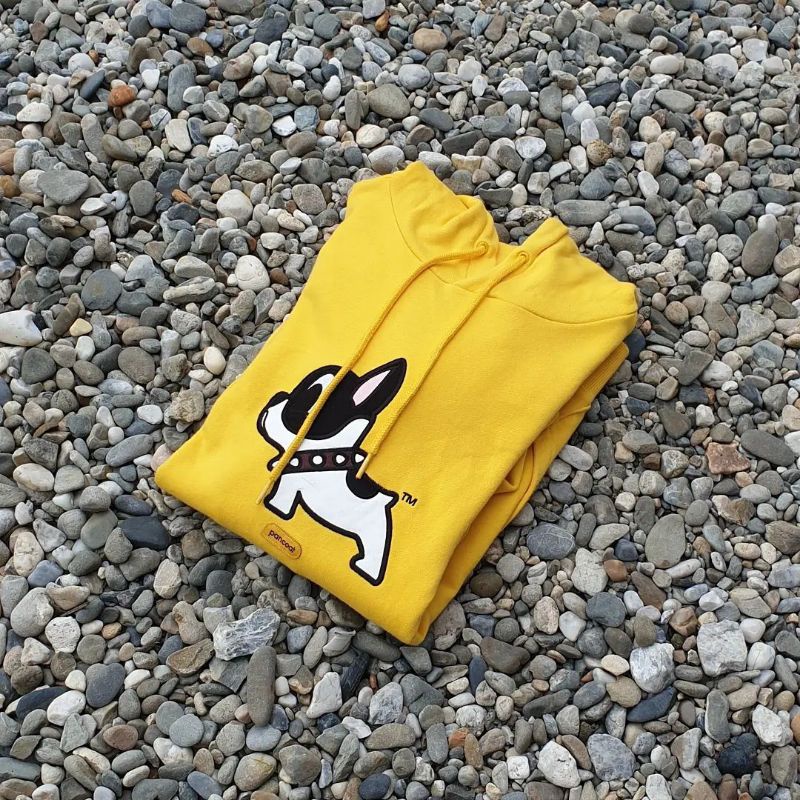 hoodie pancoat kuning