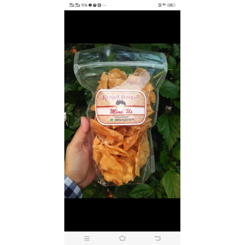 

Keripik pangsit/bisa COD