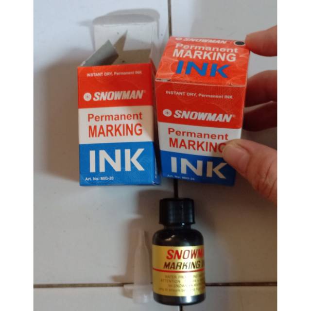 

Tinta refil spidol permanent snowman