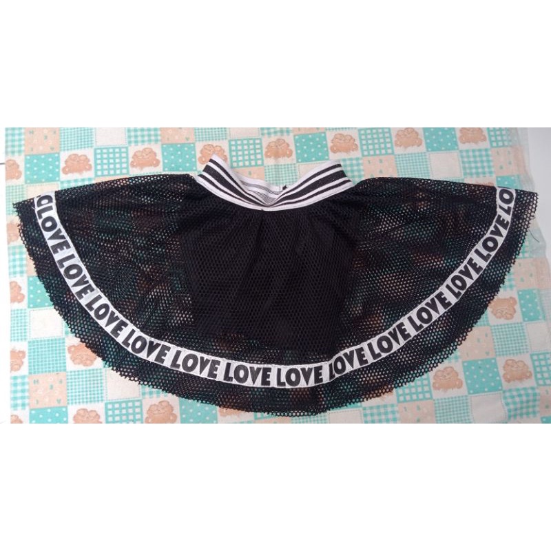 rok tutu hitam anak perempuan listring