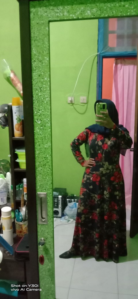 Arsara Maxy 6 - Gamis Calvin Jeans Jumbo Ld100-110/xl-4l / Andien Jumbo Maxy / 023-5529 / 022-5574