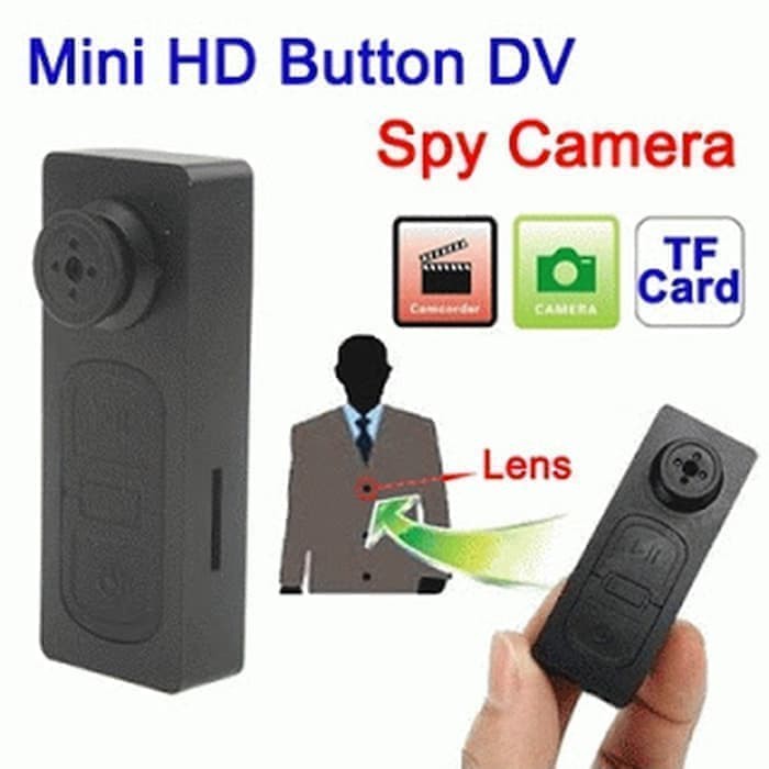 Jual JUAL MURAH Spy Cam Kamera Kancing Baju Spy Cam HD Button Camera Shopee Indonesia