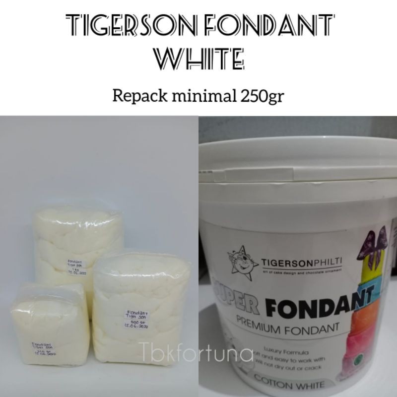 

Fondant Tigerson 250 gr