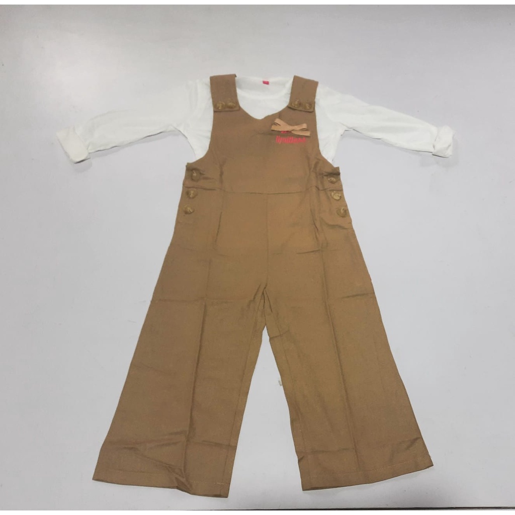 (LIMITED STOCK) Jumpsuit Anak Korean Style / Jumpsuit Bahan Premium / Jumpsuit Anak 4-10 tahun Terba