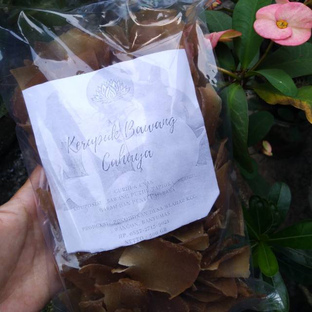 

Kerupuk bawang