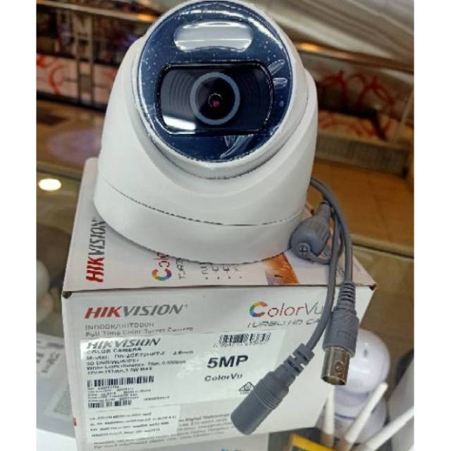 Kamera cctv hikvision 5mp colorvu ds2ce72hft f