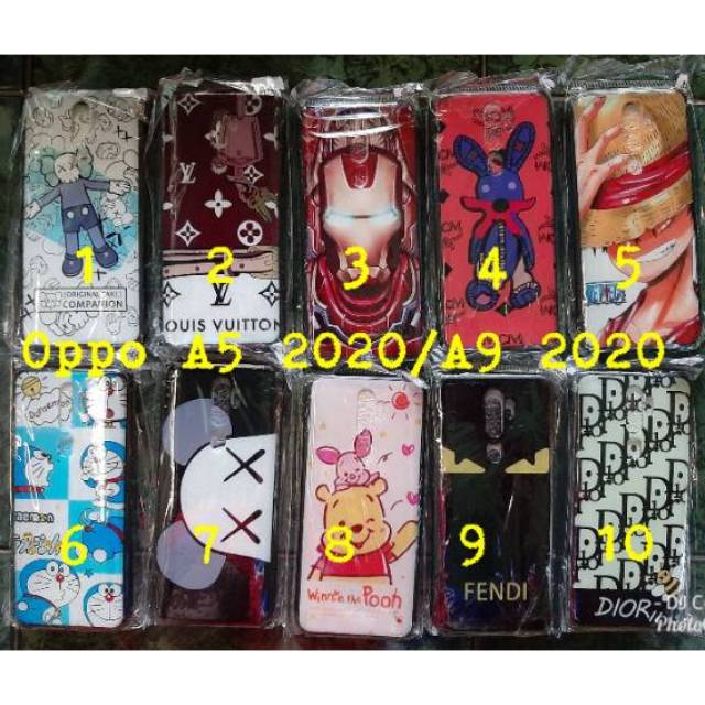 Case karakter fuze oppo A5 2020 A9 2020