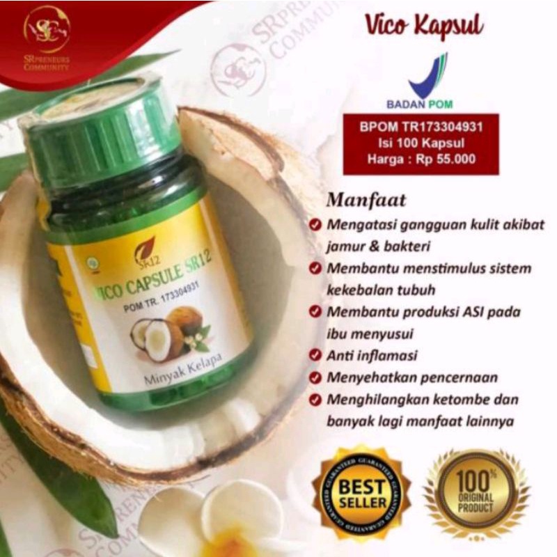 VCO KAPSUL MINYAK KELAPA