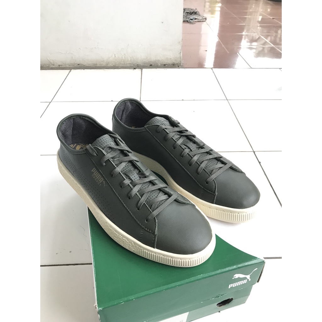 Sepatu Sneakers Puma Basket Classic Soft Olive Night New 100% ORIGINAL BNIB
