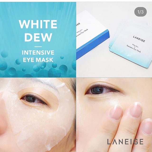 Laneige white dew intensive eyemask