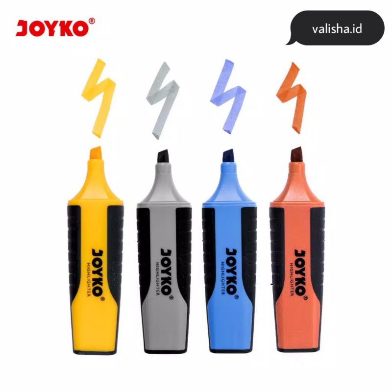 

Joyko Highlighter New Set 4 Warna Baru