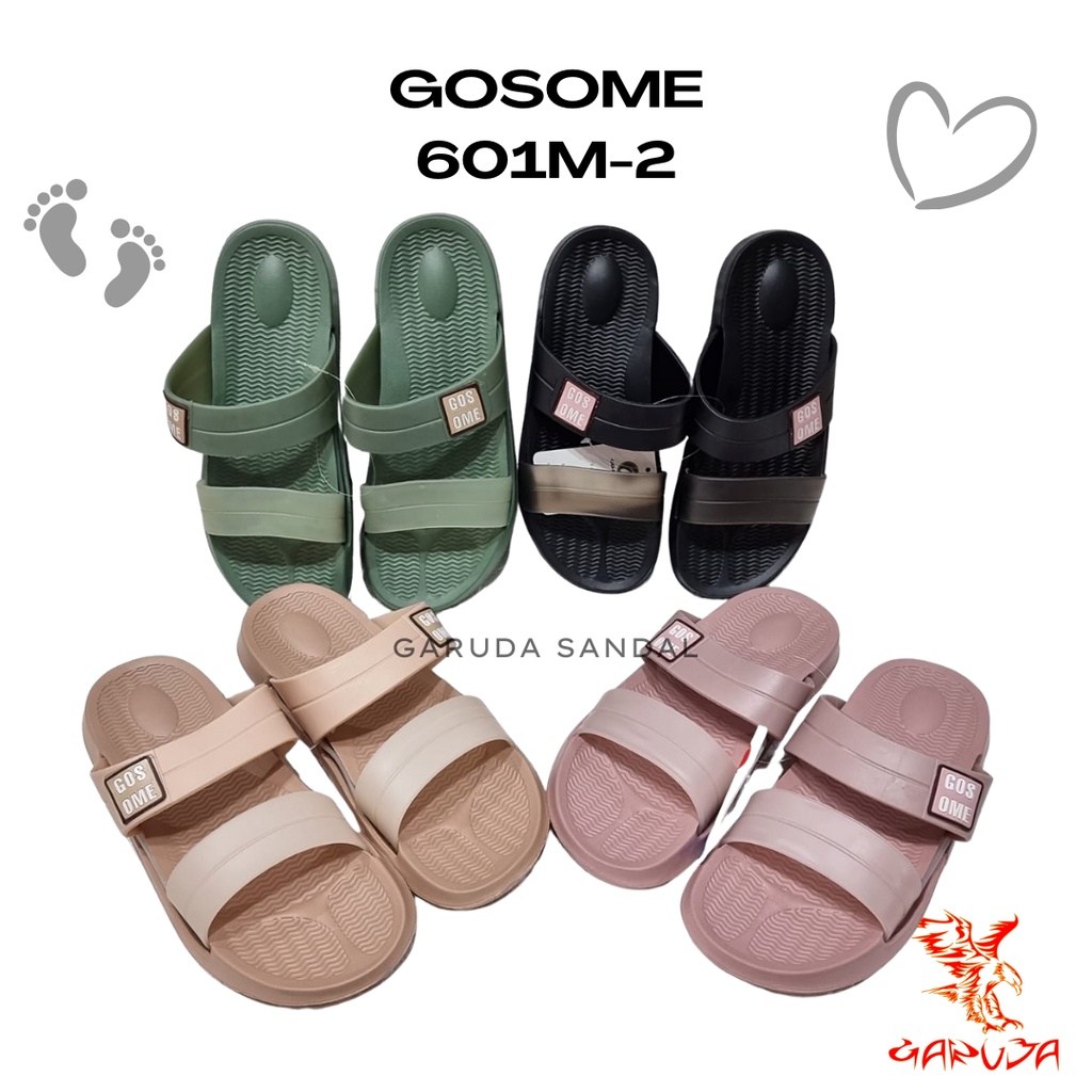Sandal Selop Wanita GOSOME 601M2 ban 2 PHYLON EVA Trendy dan Stylish