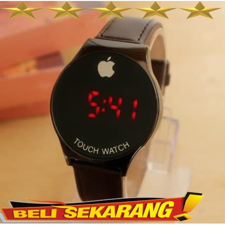 Jam Tangan touch i phone bahan kulit murah / jtr 1276