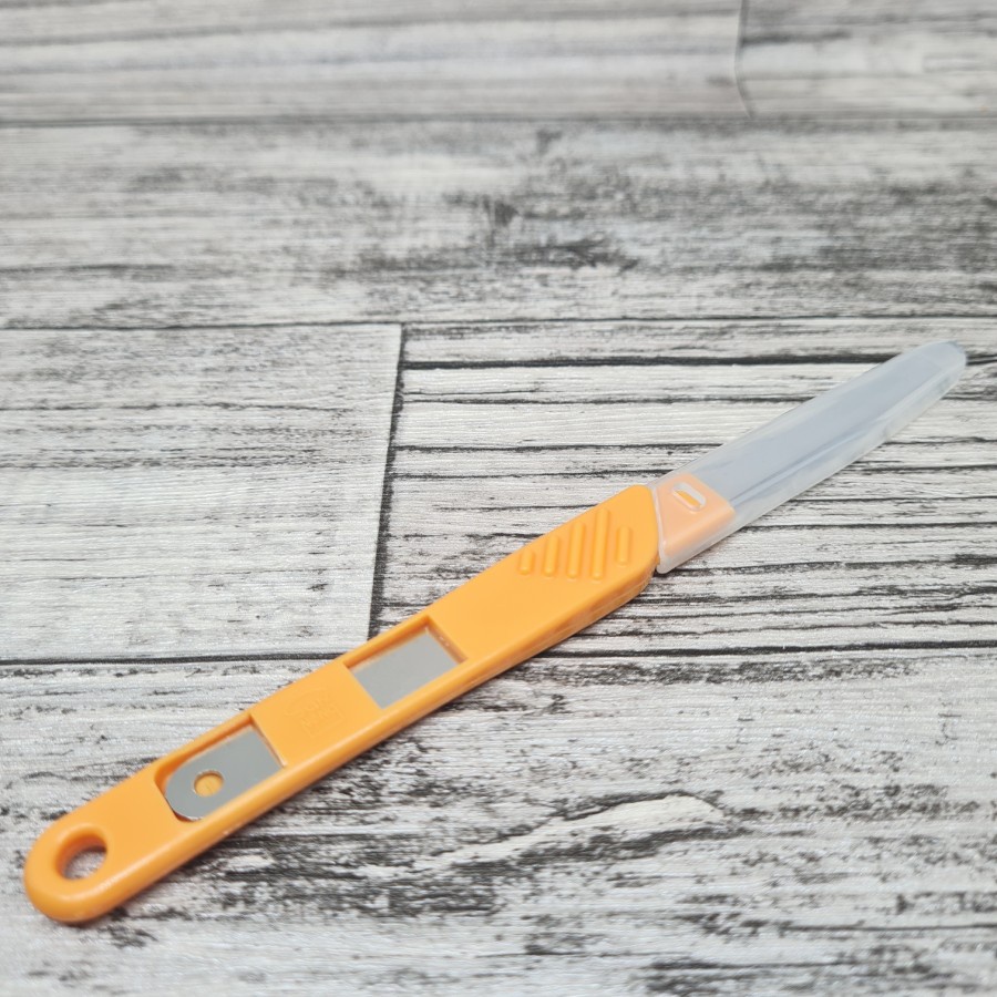 SN4859 Sourdough bread cutter knife - lurus gerigi / pisau silet roti