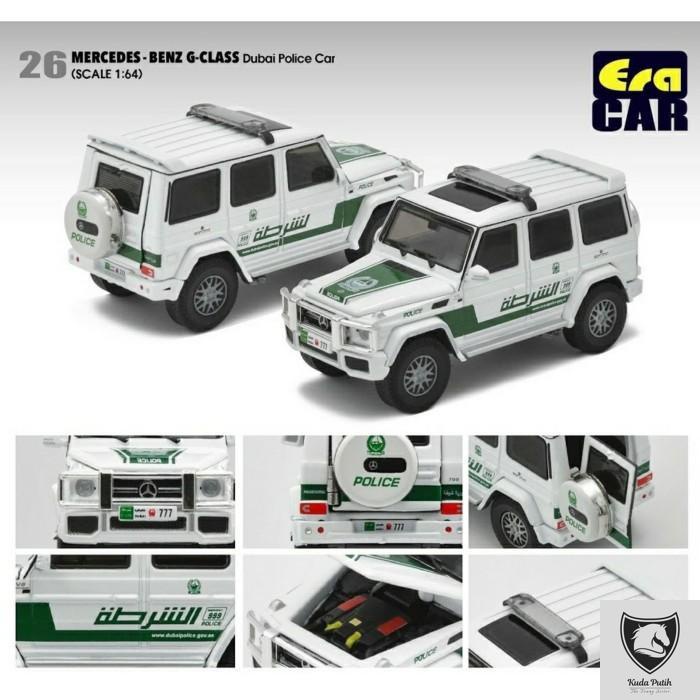 Era Car 1/64 Mercedes Benz G-Class Dubai Police Car By Eastern