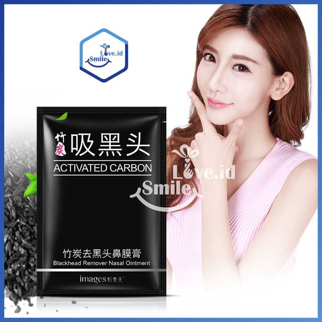 Bisa COD MIDYEAR SALE Smilelove Black head Remover Bamboo Charcoal Blackhead Strip Pembersih Komedo Pori-Pori Hidung Promo