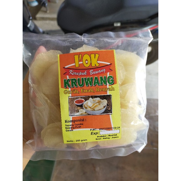 

kerupuk bawang i'ok