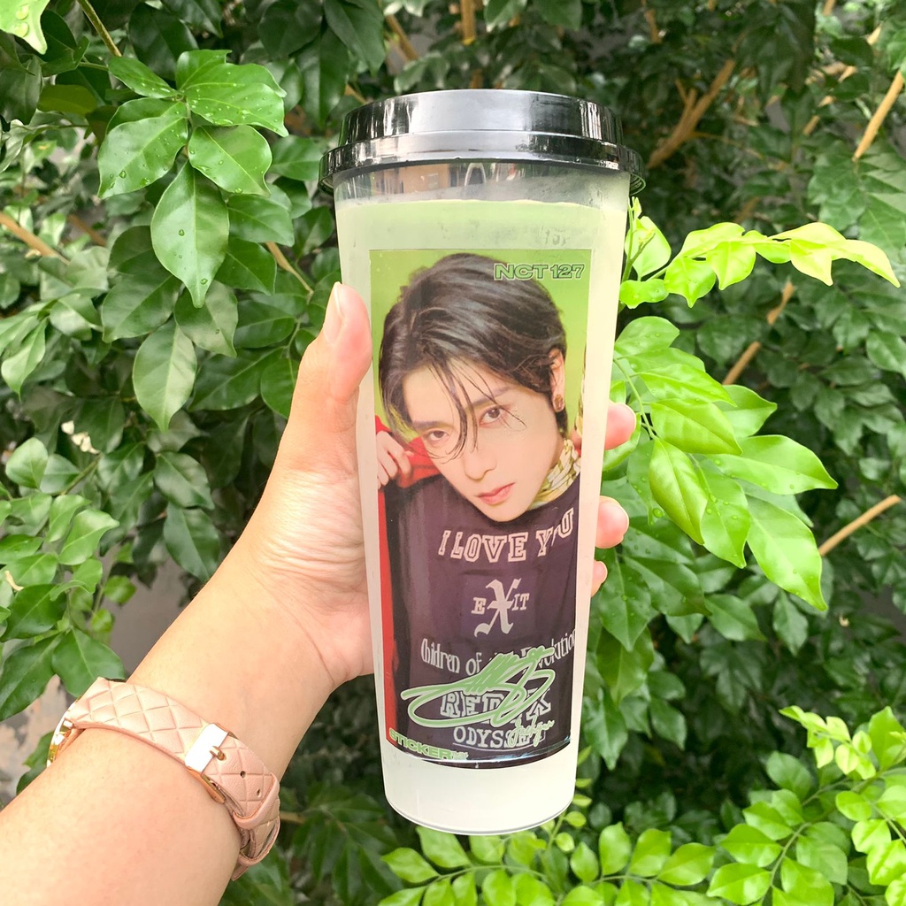 Reusable Cup / Gelas minum Nct 127 Sticker / anti panas dan dingin / 700ml