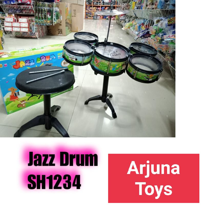 DRUM SET MINI ANAK / MAINAN DRUM SET / MINI JAZZ DRUM / MINI DRUM SET  / DRUM SET MAINAN ANAK