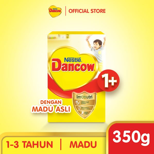 [GIFT] Nestle DANCOW 1+ Madu Susu Pertumbuhan Anak 1-3 Tahun Box 350g