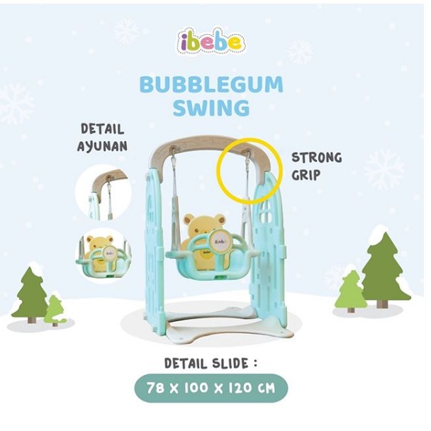 IBEBE BUBBLEGUM SWING MAINAN AYUNAN ANAK | C010400301