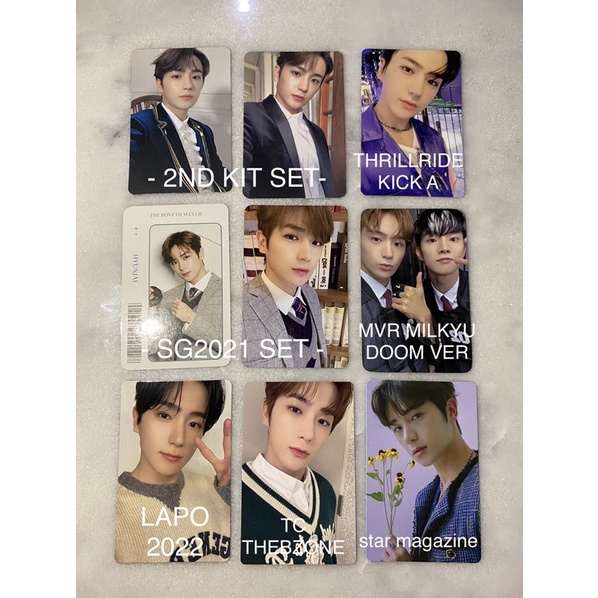 PC THE BOYZ HYUNJAE 2ND KIT THRILLRIDE Kick SG2021 Doom Milkyu The B Zone TC