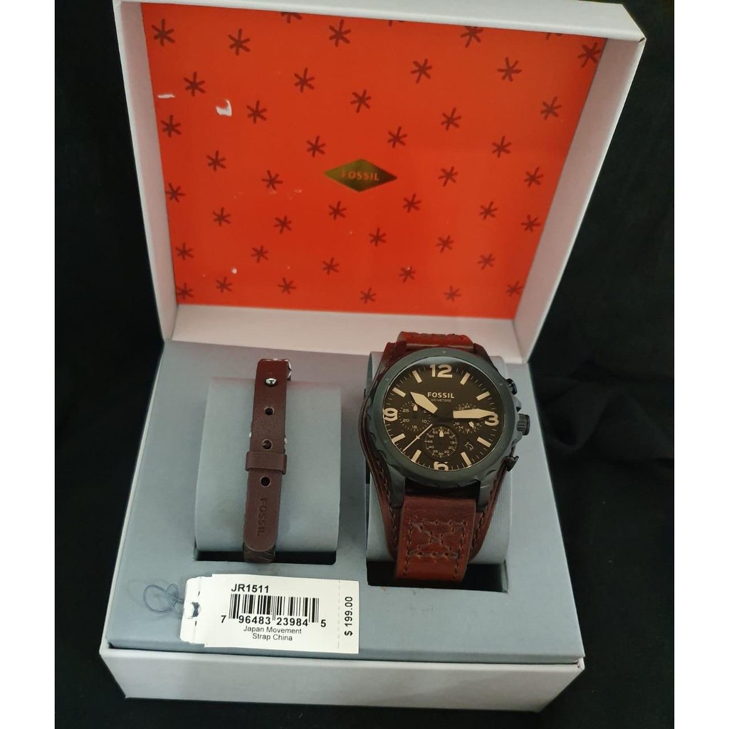 FOSSIL - JR1511 ORIGINAL + Free Gelang Leather
