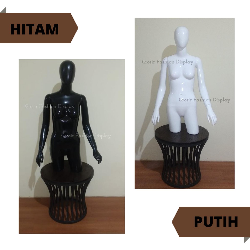 Manekin Fiber Paha Manekin Full Body Cewek Alien Patung CD Bra Baju Tidur Patung One Set - BH