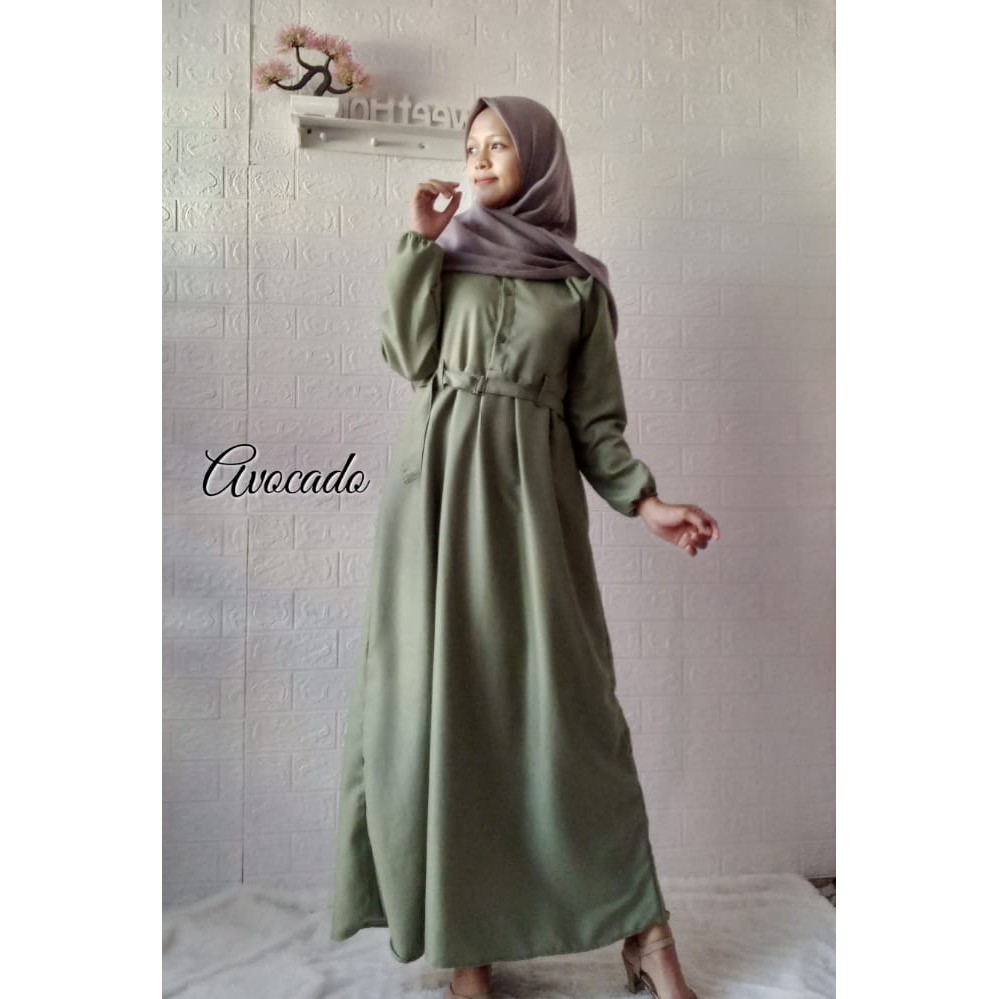 GAMIS MONNA BELT/DREES BUSUI BUMIL KANCING./MASA KEKINIAN/FASHION 0GAMIS MONNA BELT BUSUI BUMIL DRES