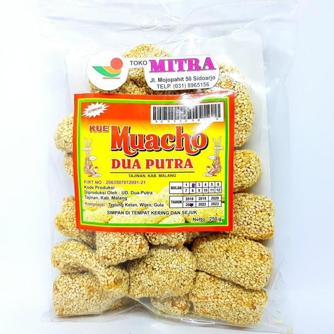 

Ready...Ready...Ready...] Dua Putra Kue Muacho 250Gr