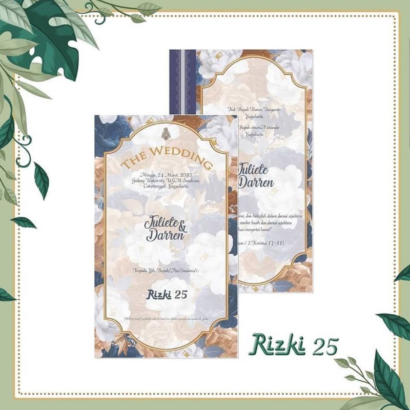 

Undangan Rizki 25 || Undangan Murah Berkualitas