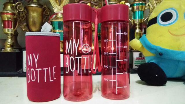 Mbo - [ Ada Takaran Ml ] - My Bottle Tali Bening Full Colour