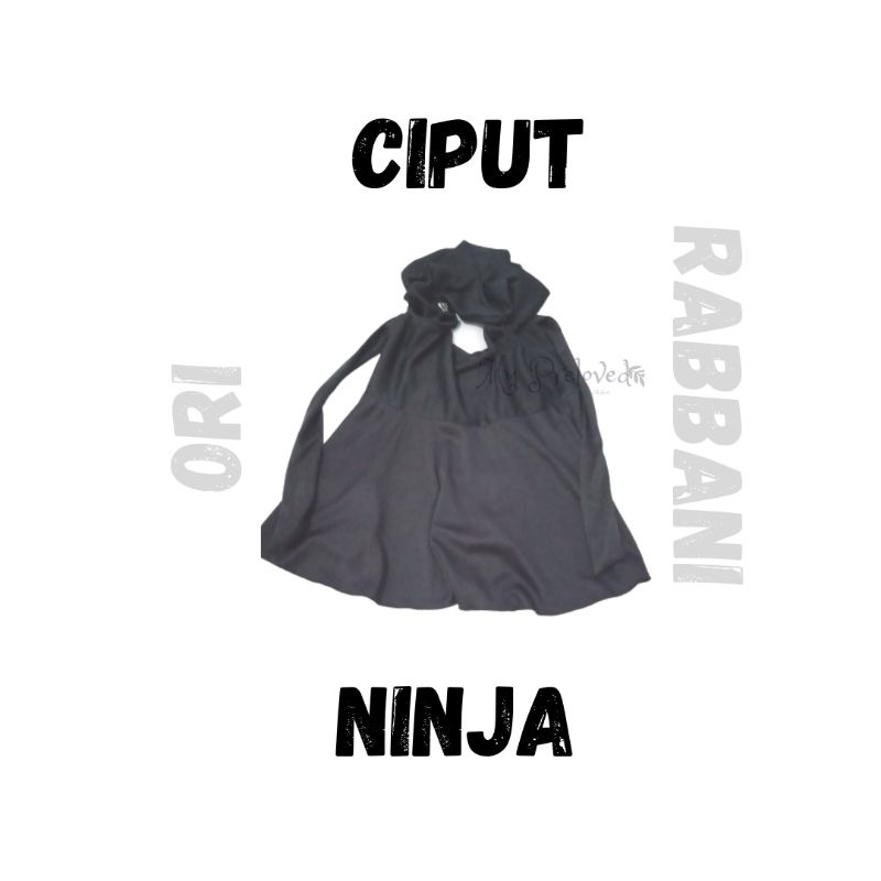 [Preloved] Ciput Ninja (Cidung) Rabbani Ovy HY|Ciput ninja|ORI rabbani|Ciput tali|Murah