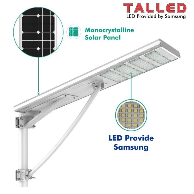 LAMPU JALAN PJU SOLAR CELL TENAGA SURYA TALLED 200W LED BY Samsung