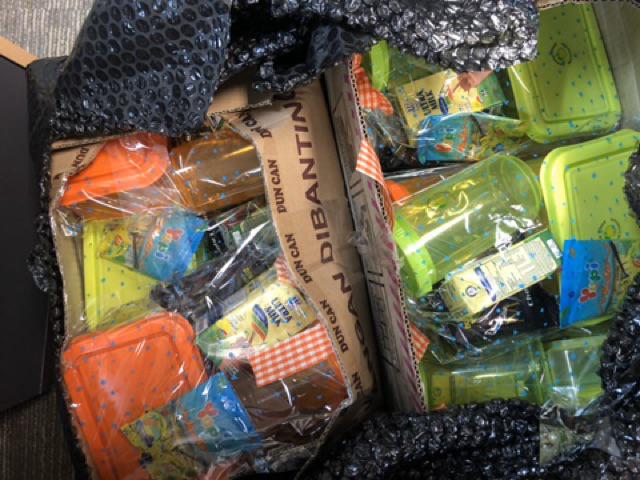 Parcel Snack Lunch Box Dan Botol Minum Ulang Tahun