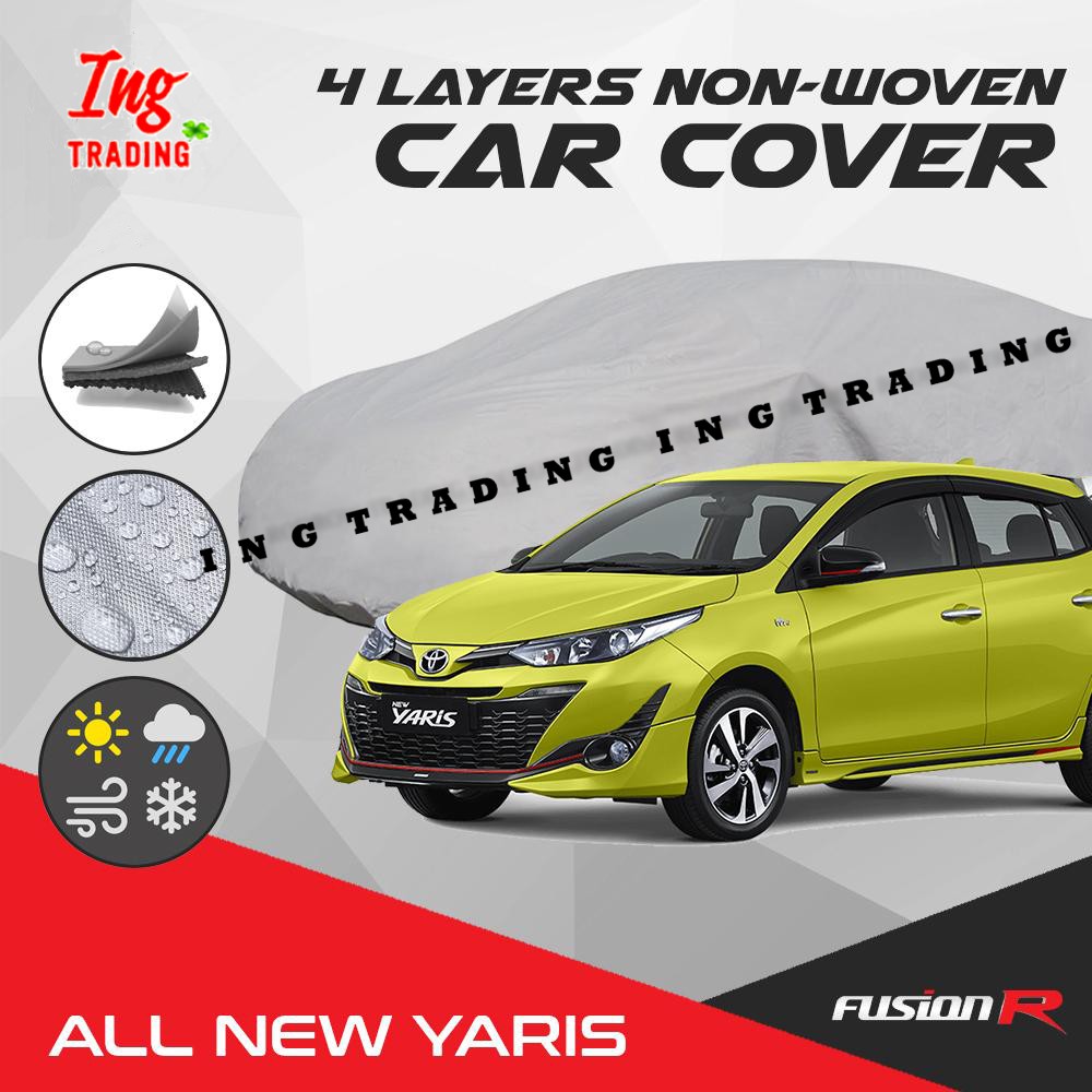 Cover Sarung Mobil ALL NEW YARIS Fusion R 4 Layer