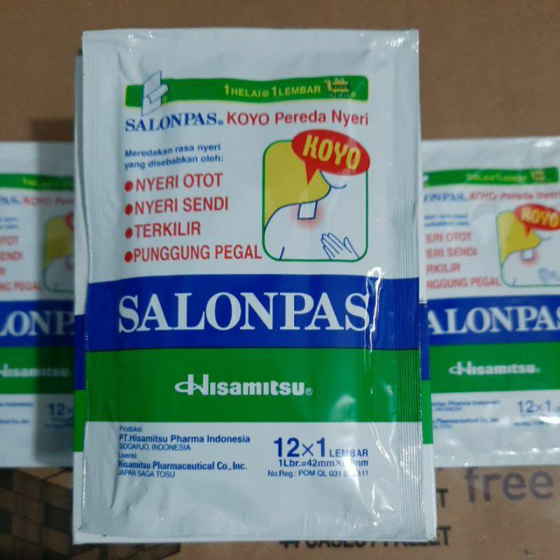 Salonpas isi 5x2 lembar / SALONPAS