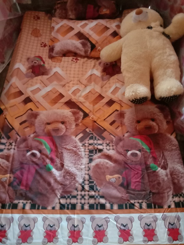 Grosir Sprei Homemade Terlaris Motif Teddy Brown Murah Berkualitas