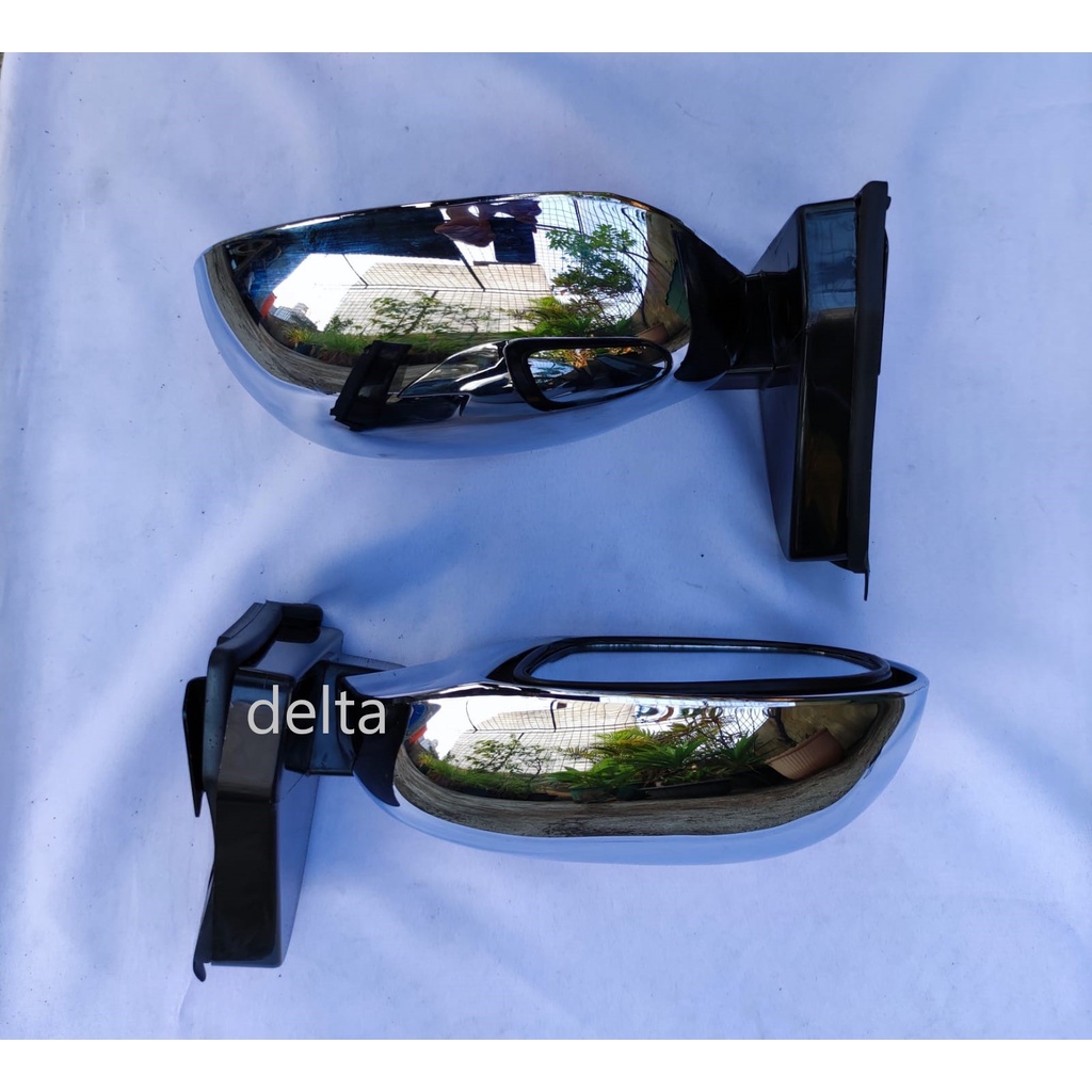 Spion Lipat Chrome M3 Mobil Universal 2pcs Sedan