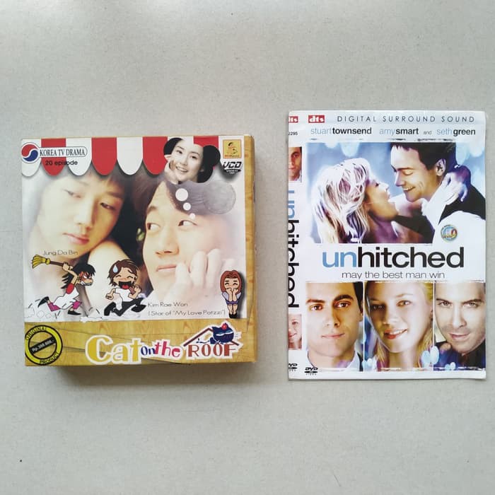 VCD ori drama korea CAT ON THE ROOF & free DVD